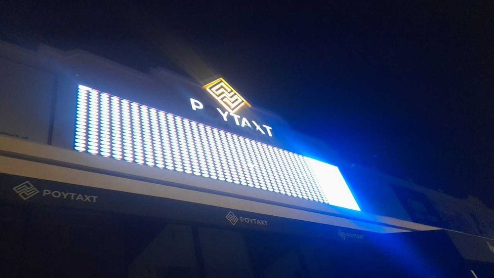 LED Ekranlar ichki va tashqi reklama