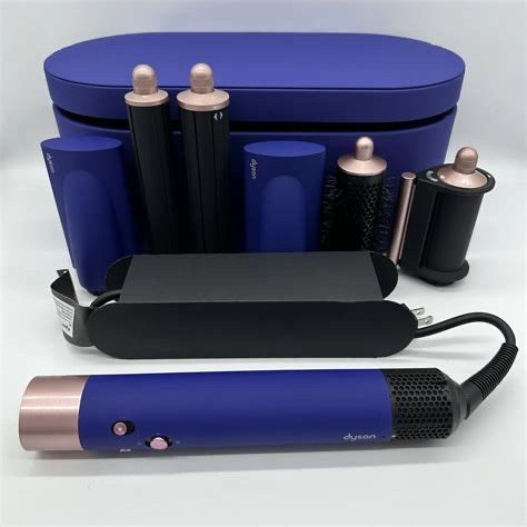 Dyson Airwrap Vinca Blue Rose set complet aproape nou