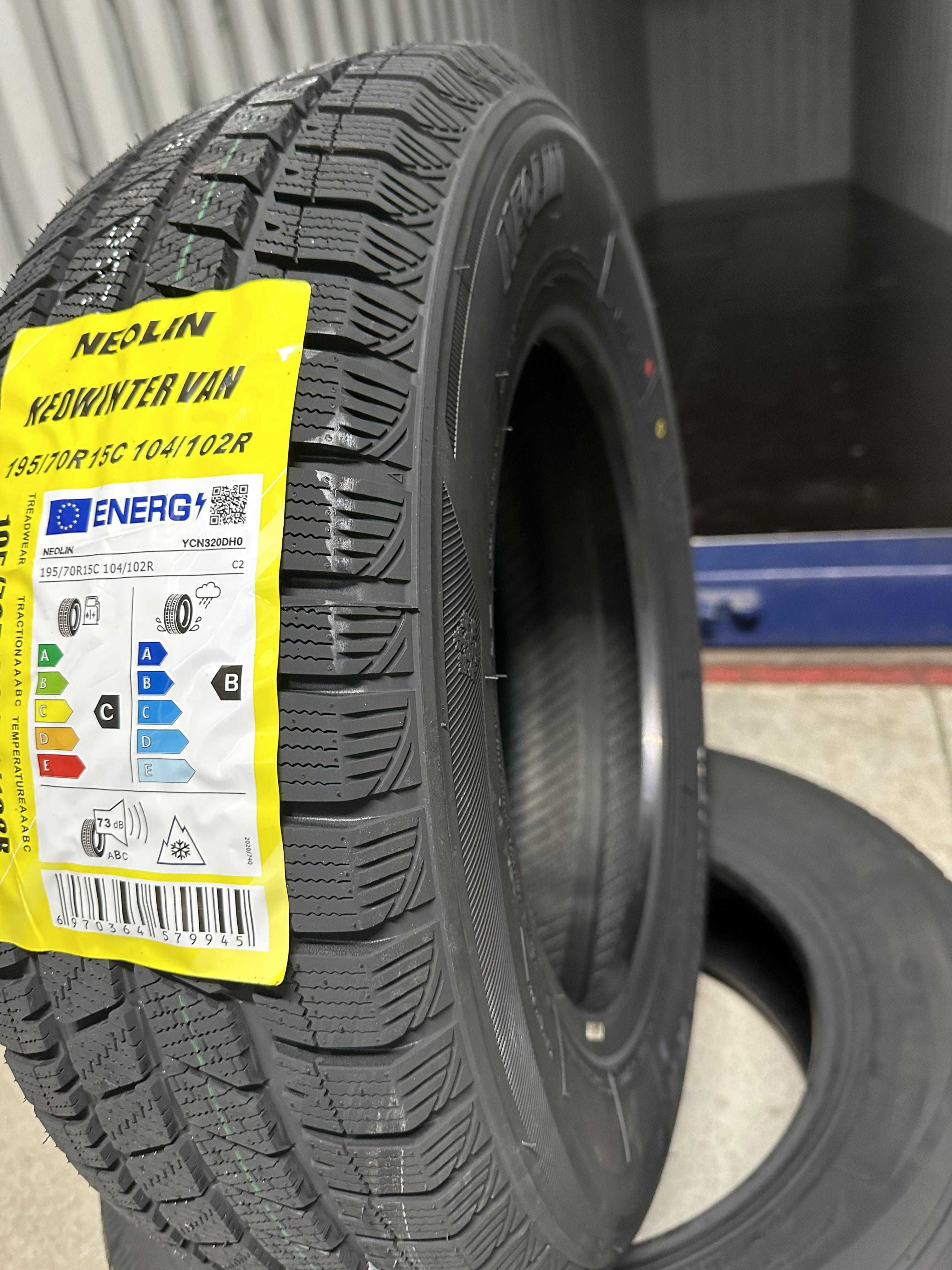 Нови зимни бусови гуми NEOLIN NEOWINTER 195/70R15C 104/102R НОВ DOT