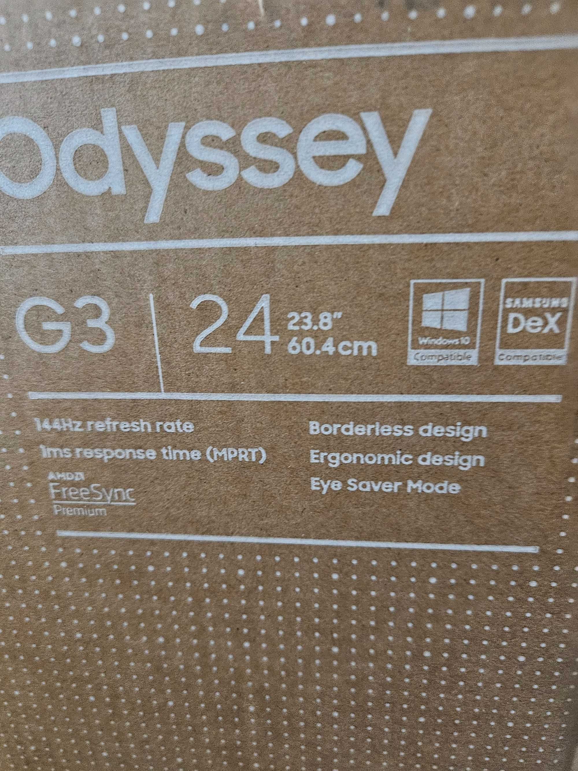 Monitor samsung 24 odyseey g3 defect
