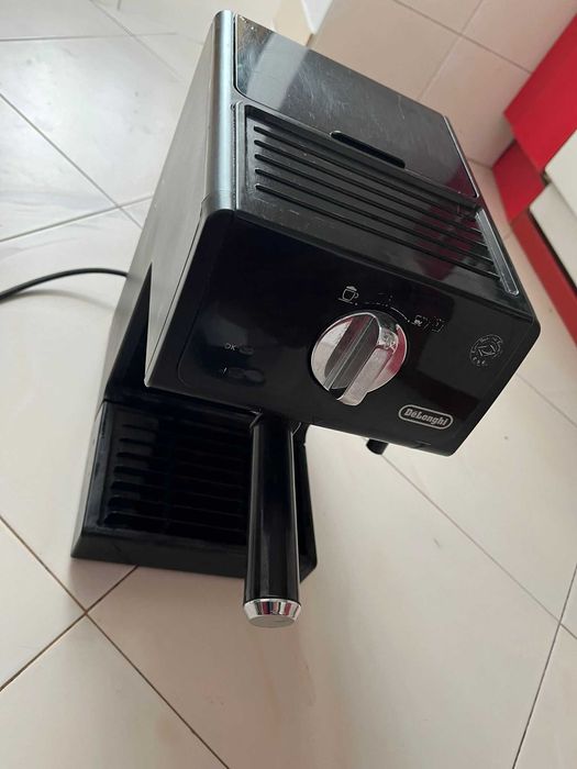 Espressor manual De'Longhi ECP 31.21, 1100W, 15 bari, 1.1 l, Negru