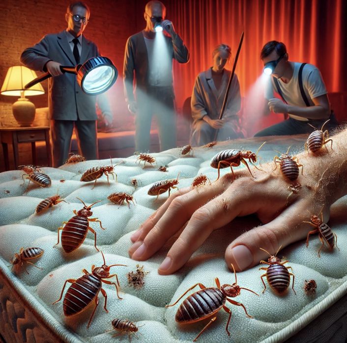 Дезинфекция клоп таракан кандала учреждение насекомых