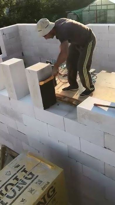 Blok, g'isht, gaza blok terish xizmatlari