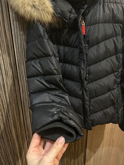Яке Bogner с качулка Raccoon Fur