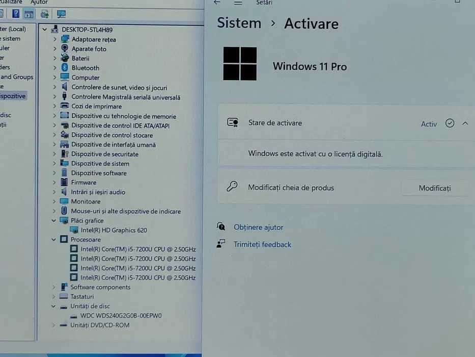 Laptop TERRA Mobile 1515 - Core i5 7200U / SSd 240GB - Windows 11 Pro