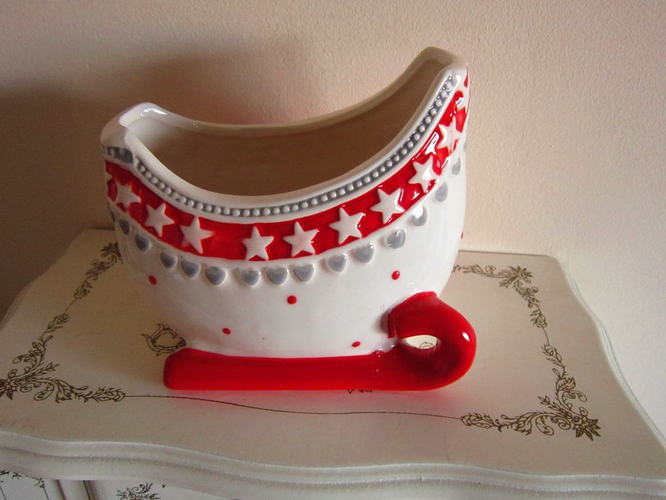 cadou rar Craciun recipient festiv Sanie Sabrina Collection 2011 Italy