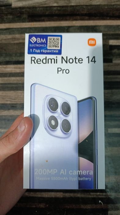 Redmi Not 14 pro 12/512