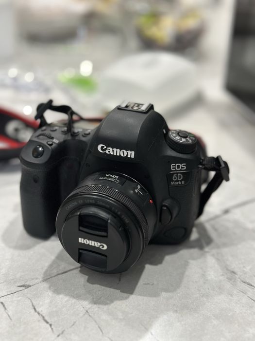 Фотоаппарат canon 6D mark ll объектив Canon EF 50mm f/1.8 STM