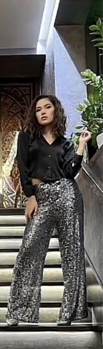 Нарядные брючки с поетками