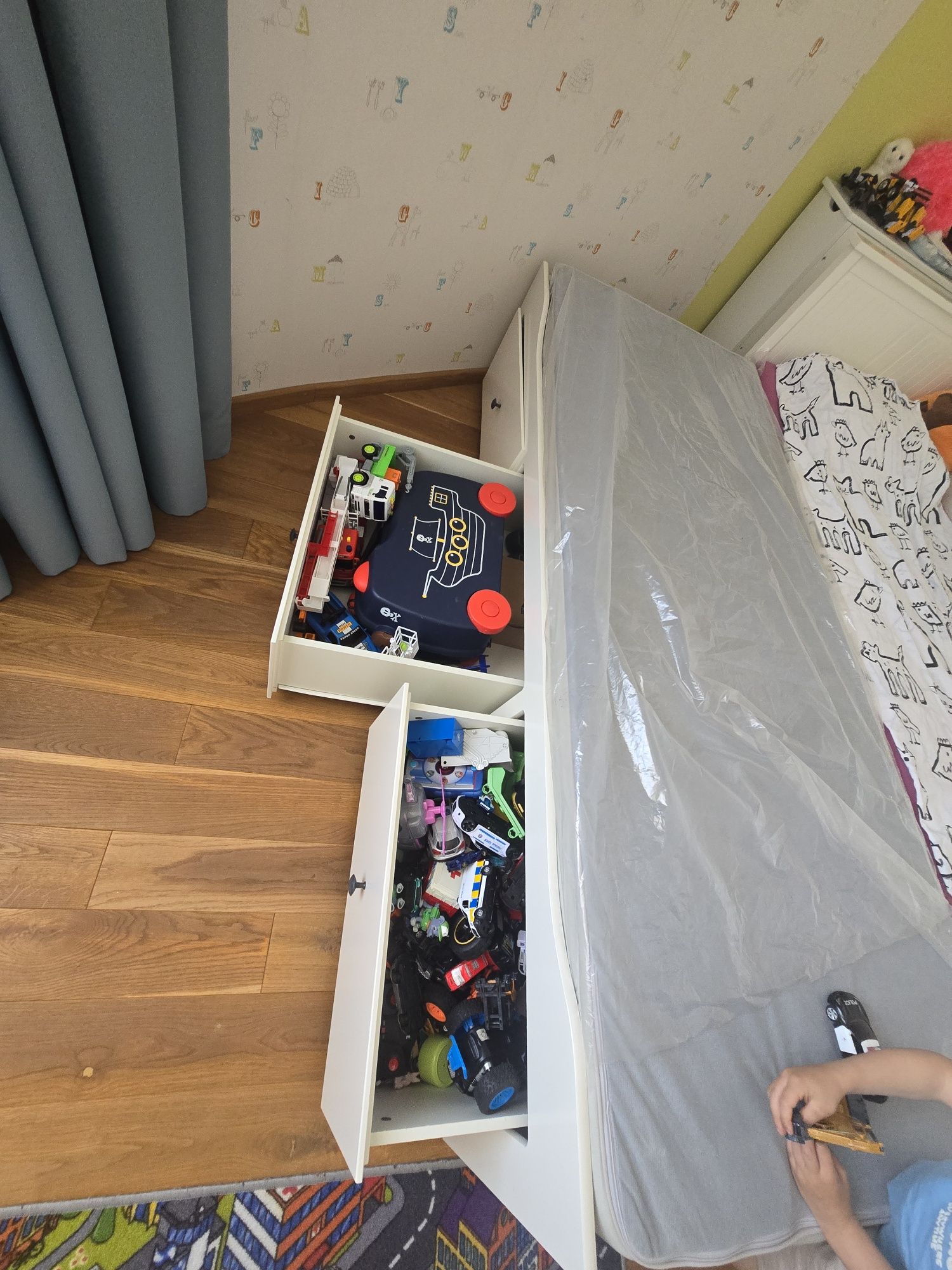 Детско разтегателно легло HEMNES 80х200