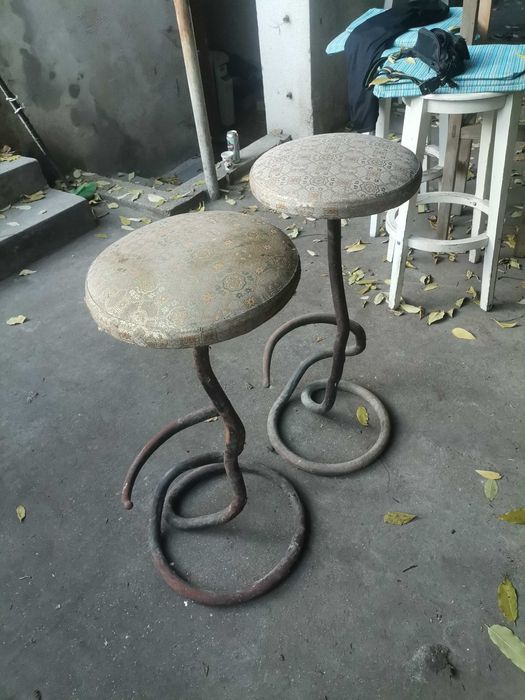 Бар столове от ковано желязо