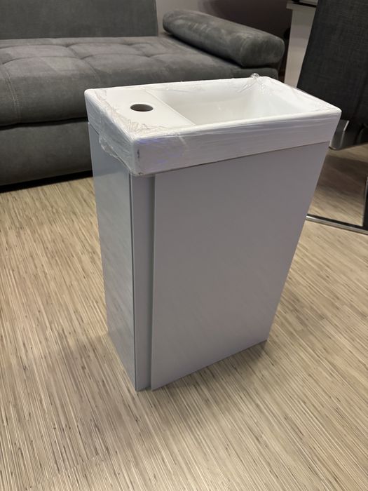 Set baie Cersanit,lavoar plus dulapior suspendat 40x22 cm