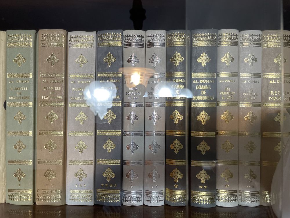 Colectie carti Alexandru Dumas lux