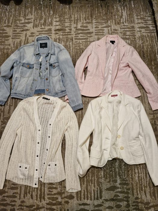 Сака и дънкови яке