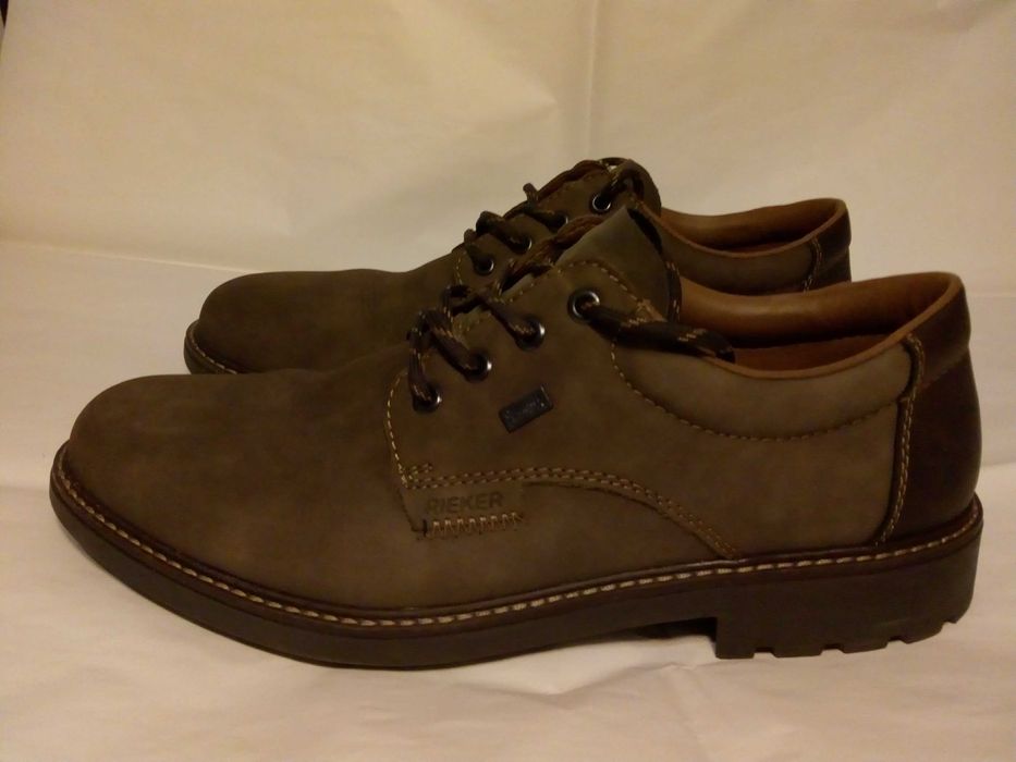 Pantofi din piele Rieker barbati 45