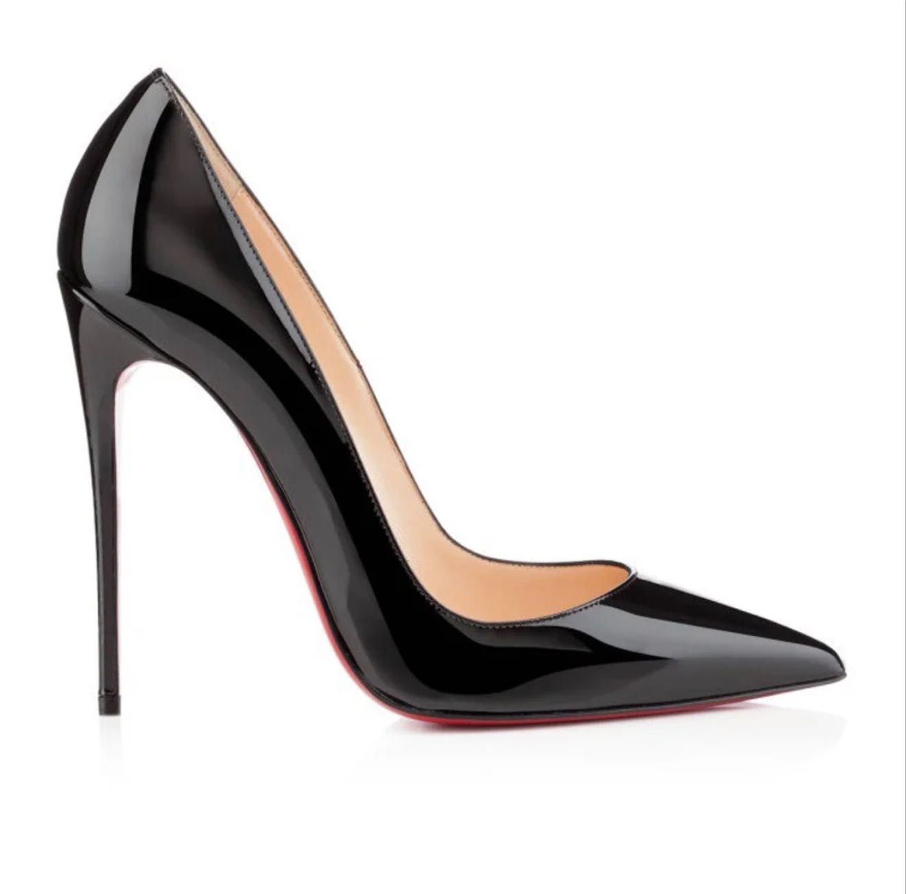 Оригинални черни Louboutin So Kate номер 37,5 12 см ток
