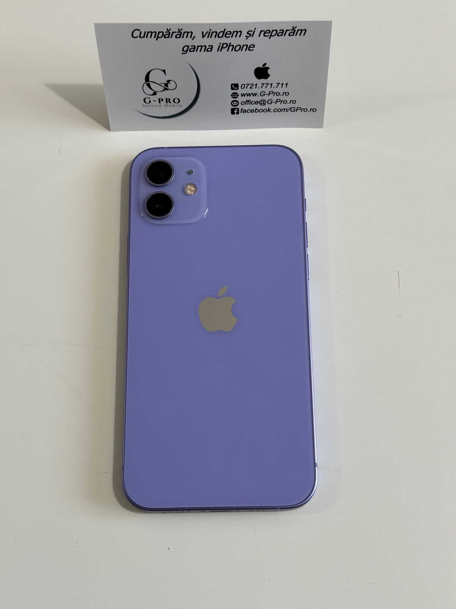 iPhone 12 Purple, 64Gb, Battery 84% | GARANTIE | ID G05 |