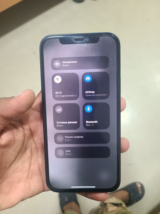 iphone 12 holati ideal xotirasi 128 yomkost 85% obmen yoq naxtga