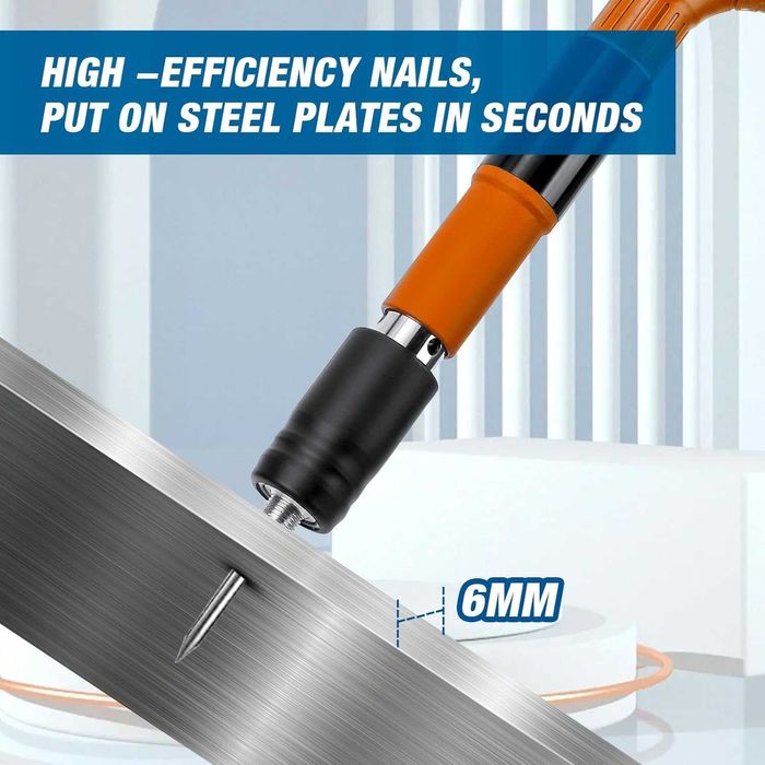 Pistol batut cuie manual beton/tavan, Cutie + Cuie, REDUS de la 350RON