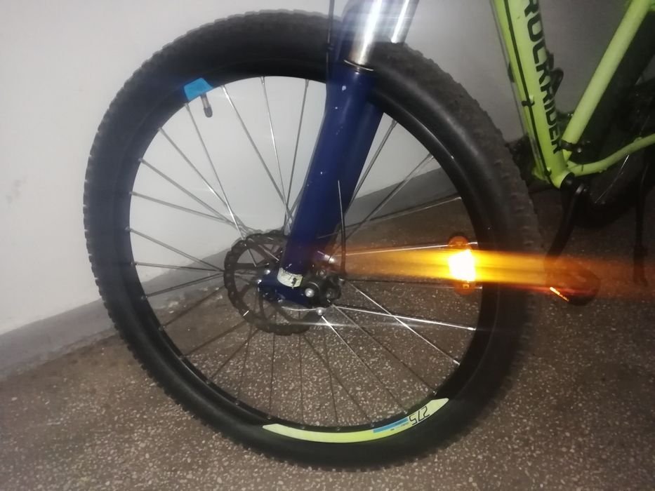 Bicicletă Rockrider st 520 mărimea M roți 27.5 3 foi 8 viteze