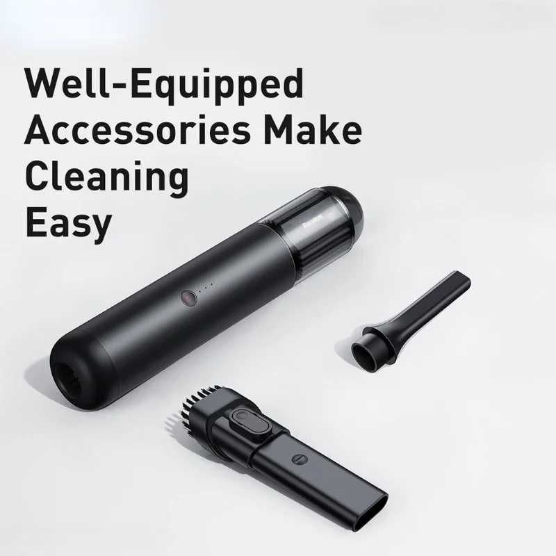 Пылесос  Baseus A3 автомобильный Аккумуляторный с зарядкой от USB