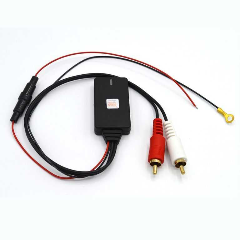 Adaptor Audio Bluetooth Stereo Universal 2 x mufe RCA AUX IN