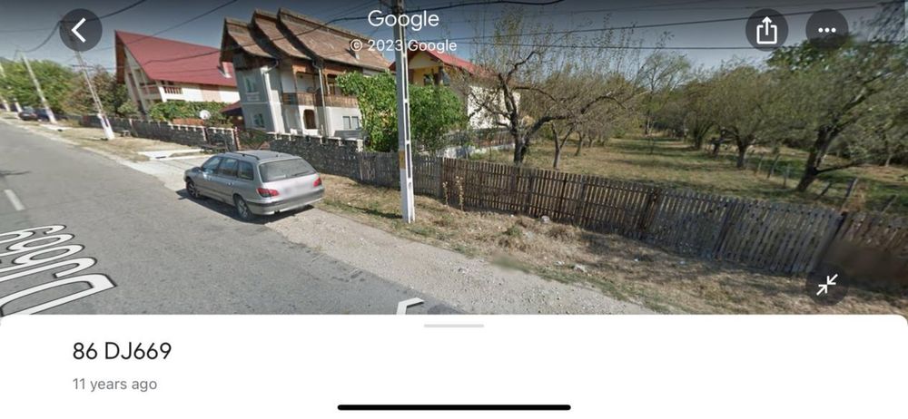 Teren în oraşul Horezu, sat/str. Romanii de Jos