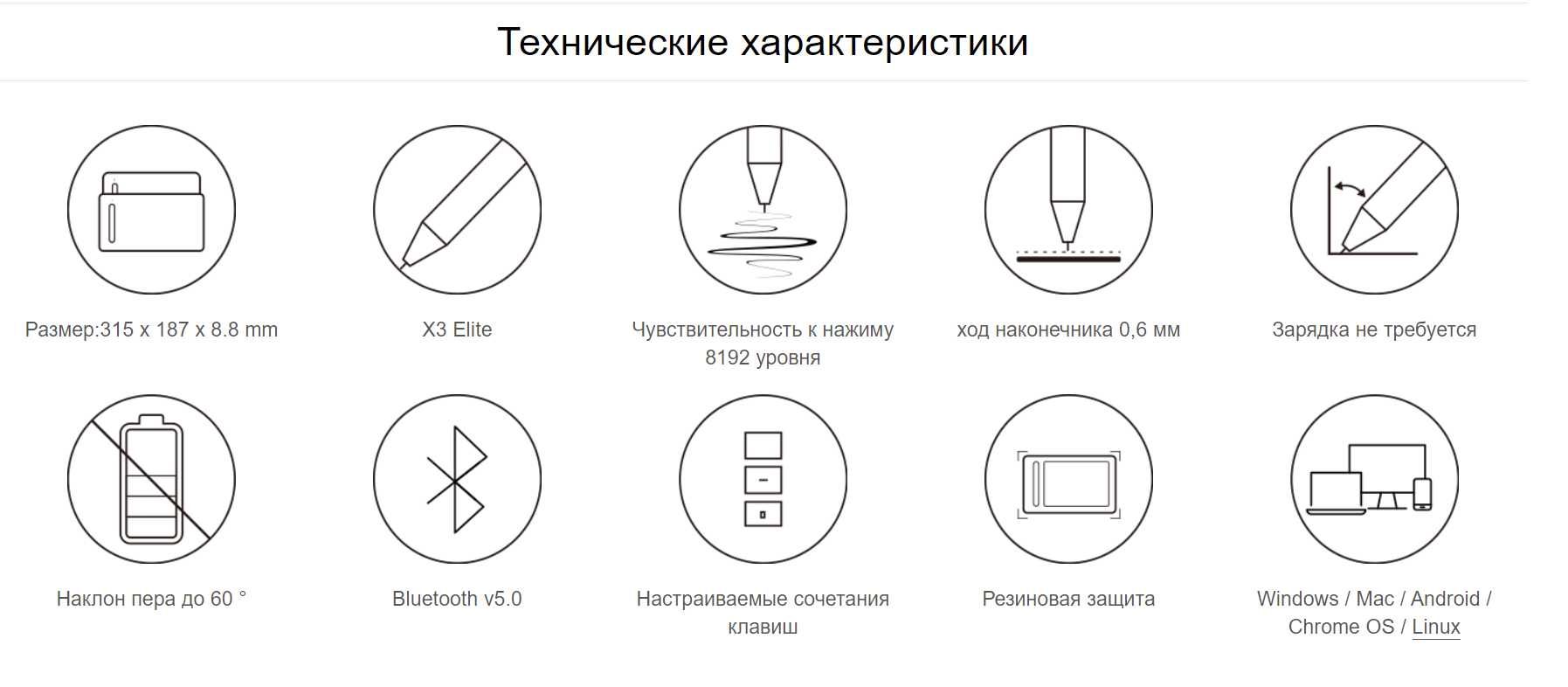 Новинка! Графический Планшет Xp-Pen Deco L  -  Проводная версия