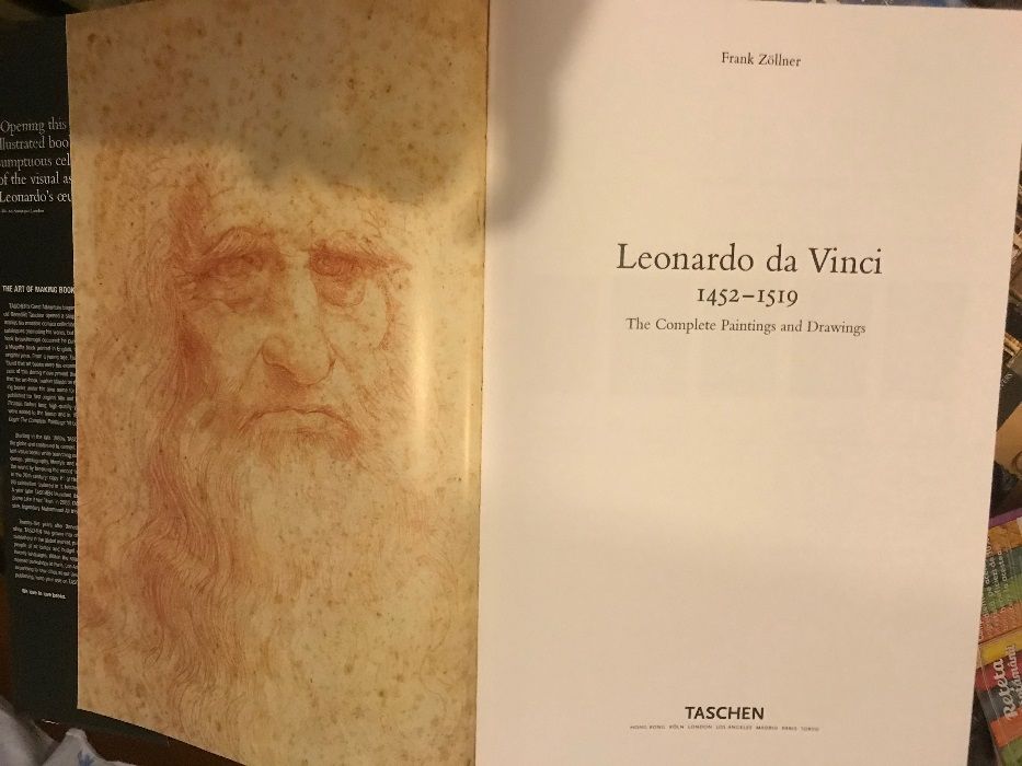 Catalog Leonardo da Vinci Complete Paintings&Drawin format A3/5 kg