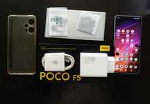 Xiaomi POCO F5 white 5G, 8GB/256GB, като НОВ с гаранция до 18.12.25