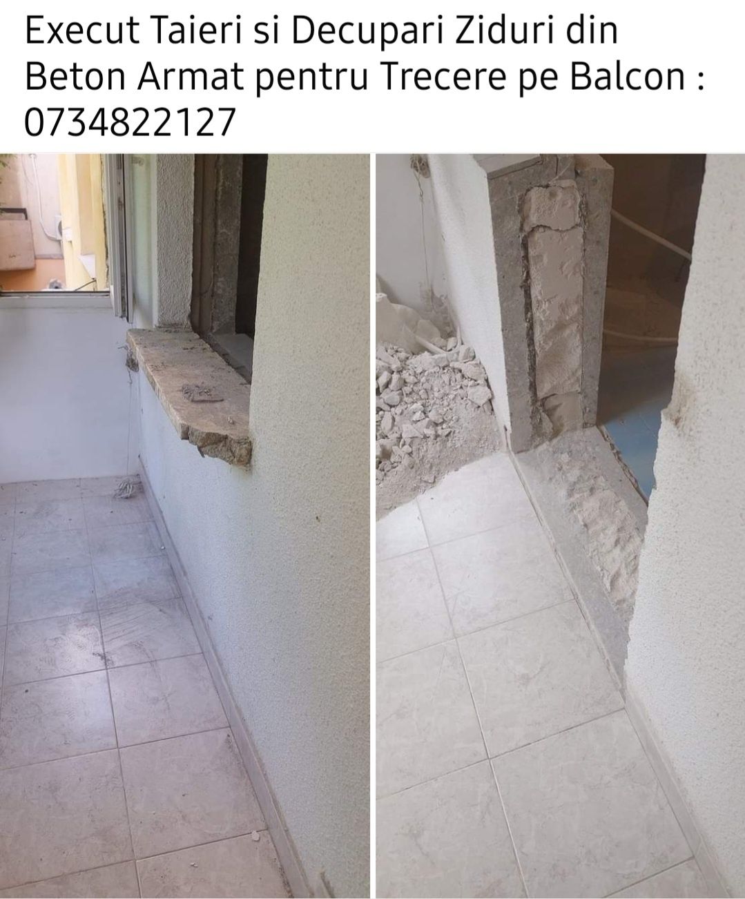 Taieri,Demolari,Decopertari Ziduri,Plansee din Beton