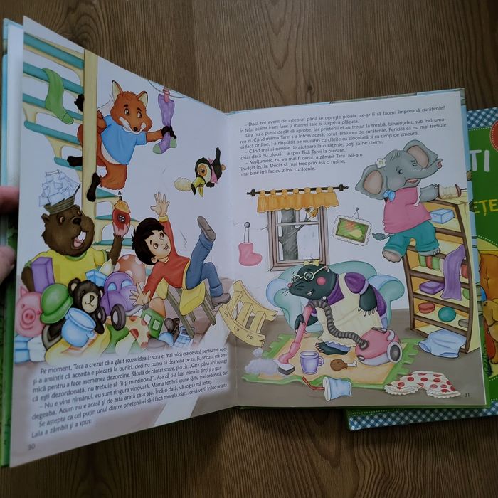 Lot 2 carti cu povesti pentru copii de 4 ani +