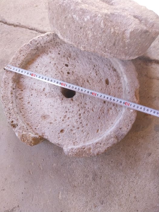 Хромел + малък камък точило