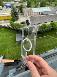Husa silicon MagSafe transparenta apple iPhone 12 / 12 Pro