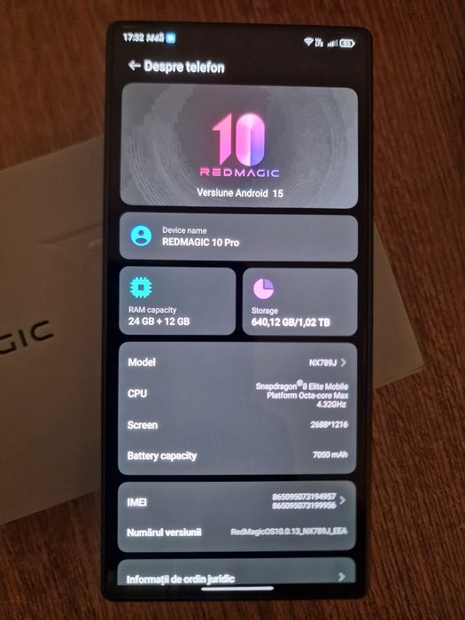 RedMagic 10 Pro 1tb 36ram