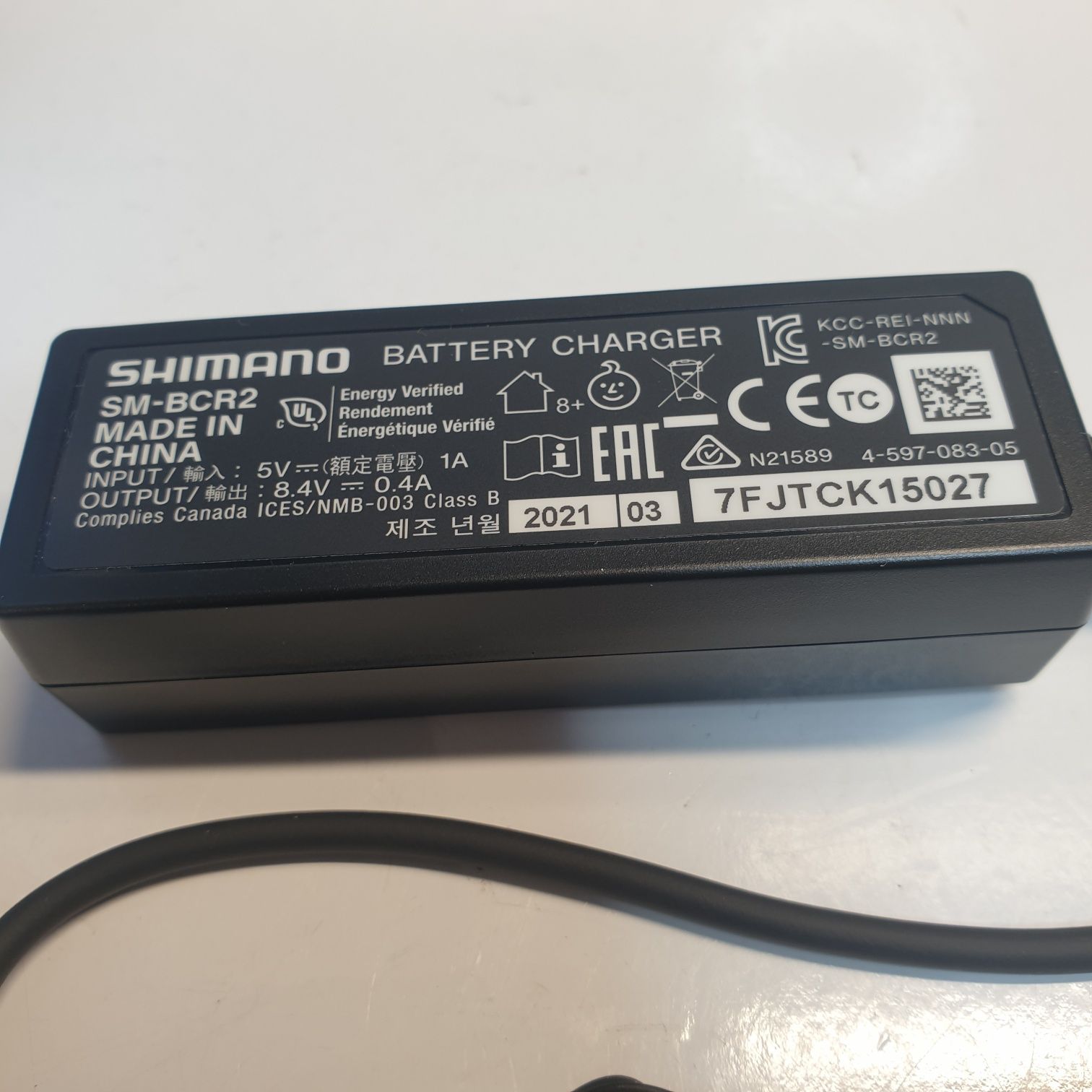 Incarcator transmisie Shimano DI2 bicicleta charger Shimano SM-BCR2