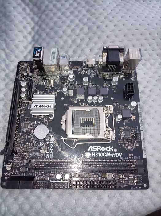 материнская плата ASRock H310CM-HDV