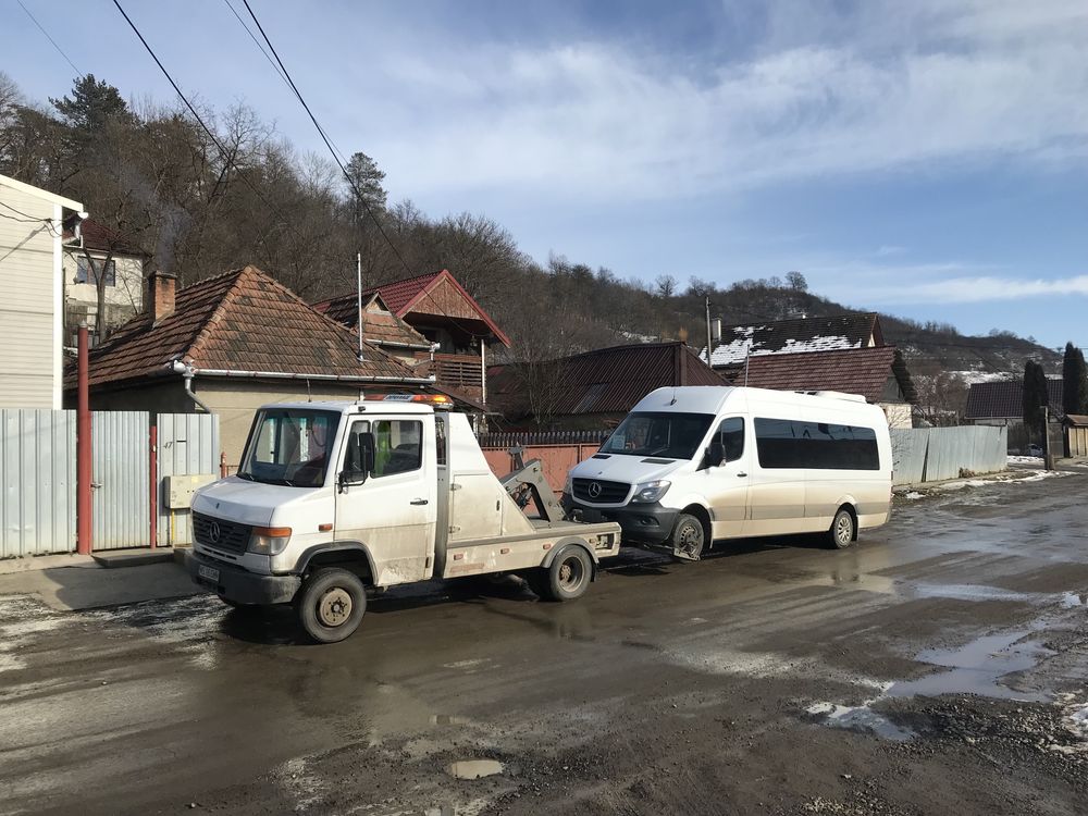 Tractari auto dube 3,5t camion tir cub frig prelata microbus microbuz