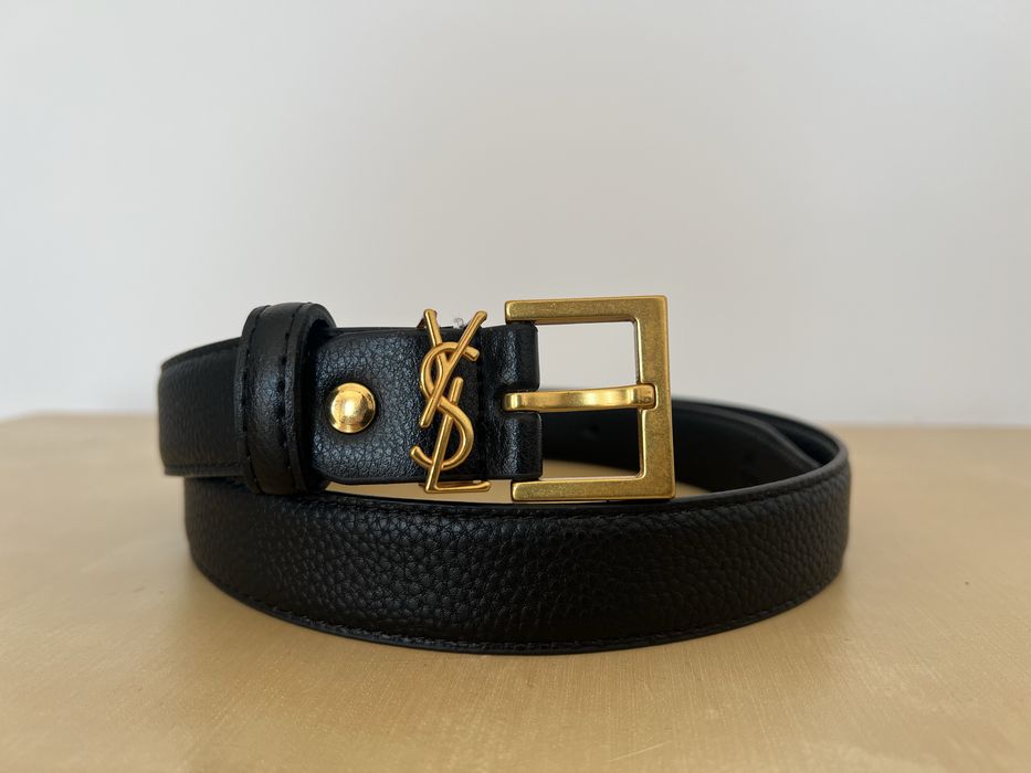 Curea Yves Saint Laurent YSL piele naturala