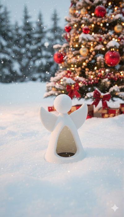 3Д принтиран Коледен Ангел