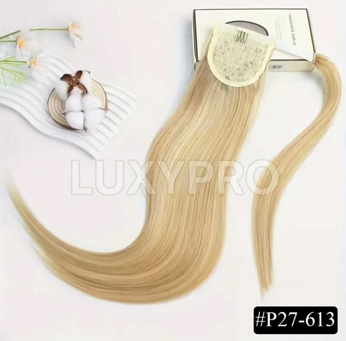 Нова 100% естествена опашка,висок клас