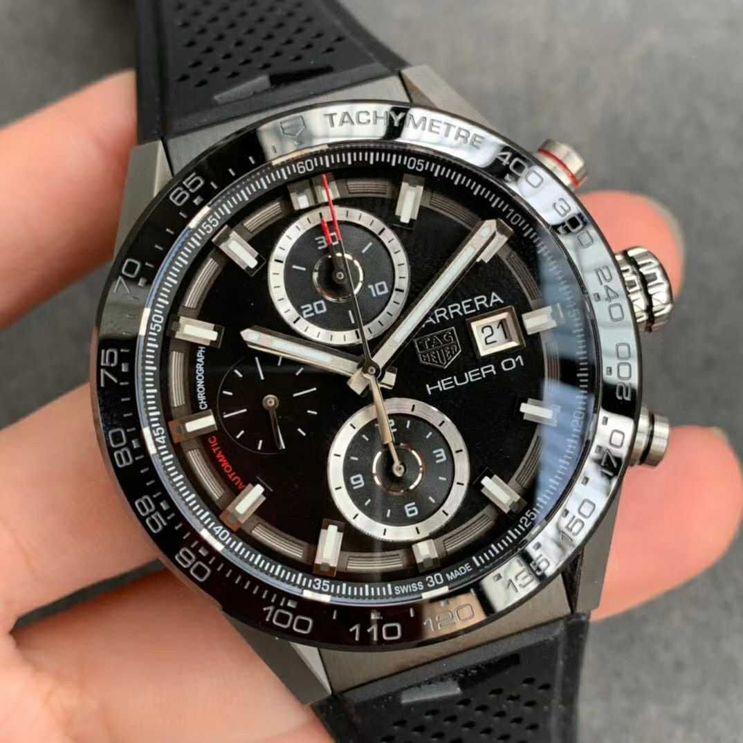 TAG HEUER Carrera Calibre Heuer 01 Automatic Chronograph Black