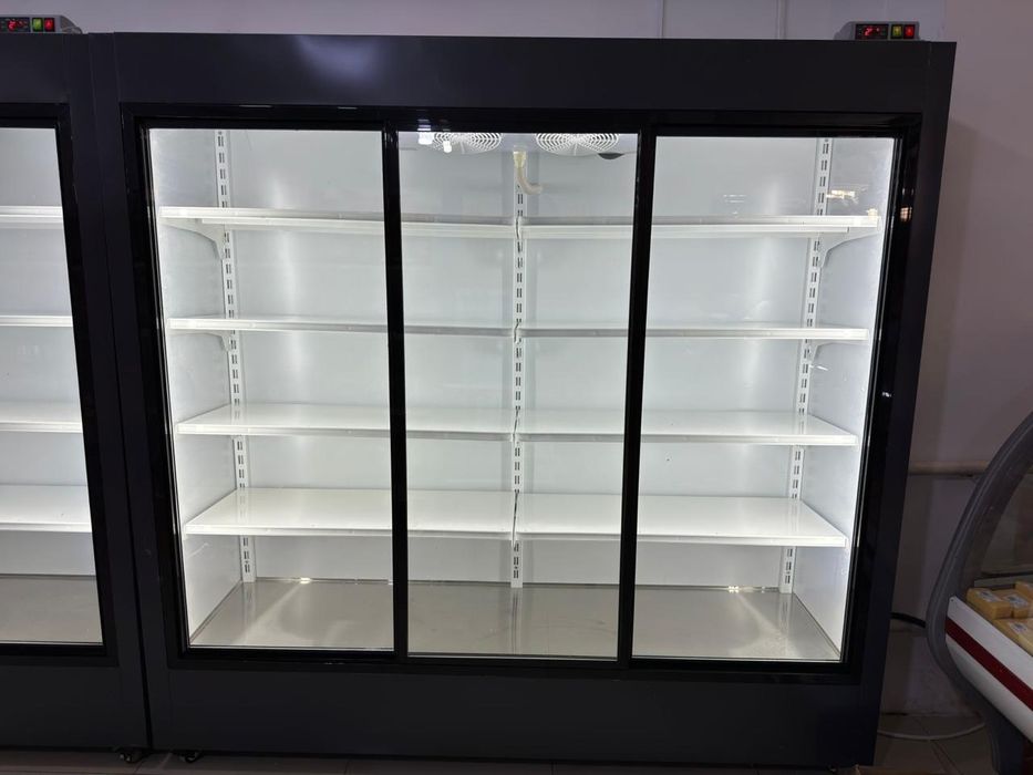 Холодильные горки, Витринные холодильники с выносным агрегатом