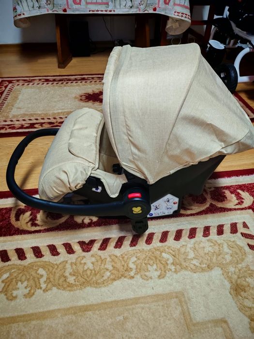 Cărucior KikkaBoo 3 in 1 Bej