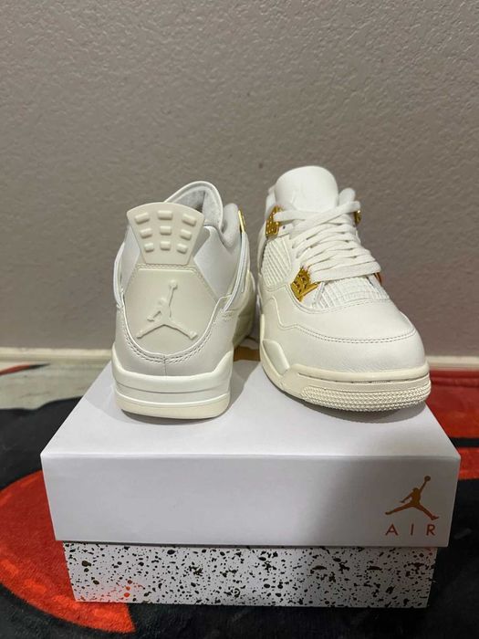 -299,99 RON- Jordan 4 Metalic Gold - Orice Masura - Verificare Colet