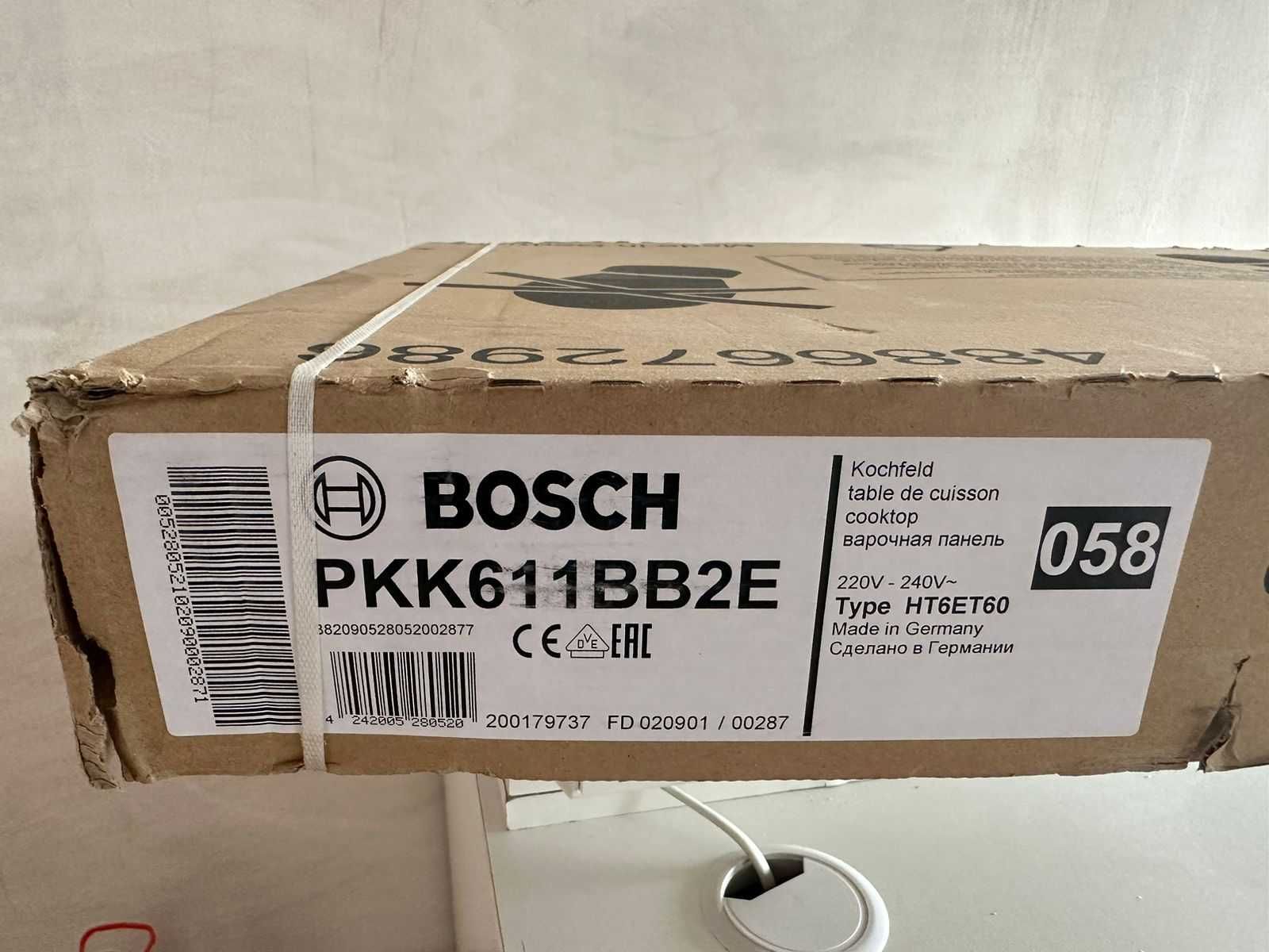 Новая варочная поверхность/Плита Bosch PKK611BB2E