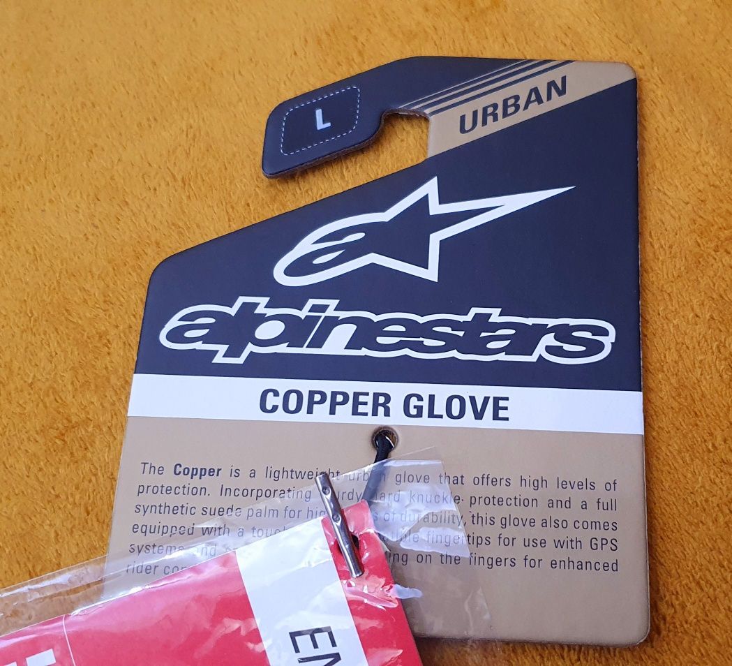 Manusi moto AlpineStars Copper Urban marime L