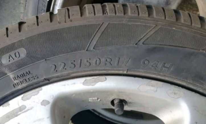 5x108 17-ки джанти със зимни гуми