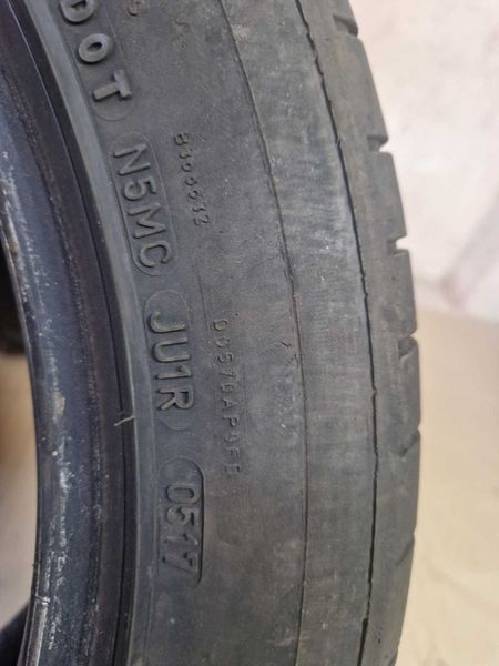 2 Dunlop R18 255/45/ 
летни гуми 
DOT0517