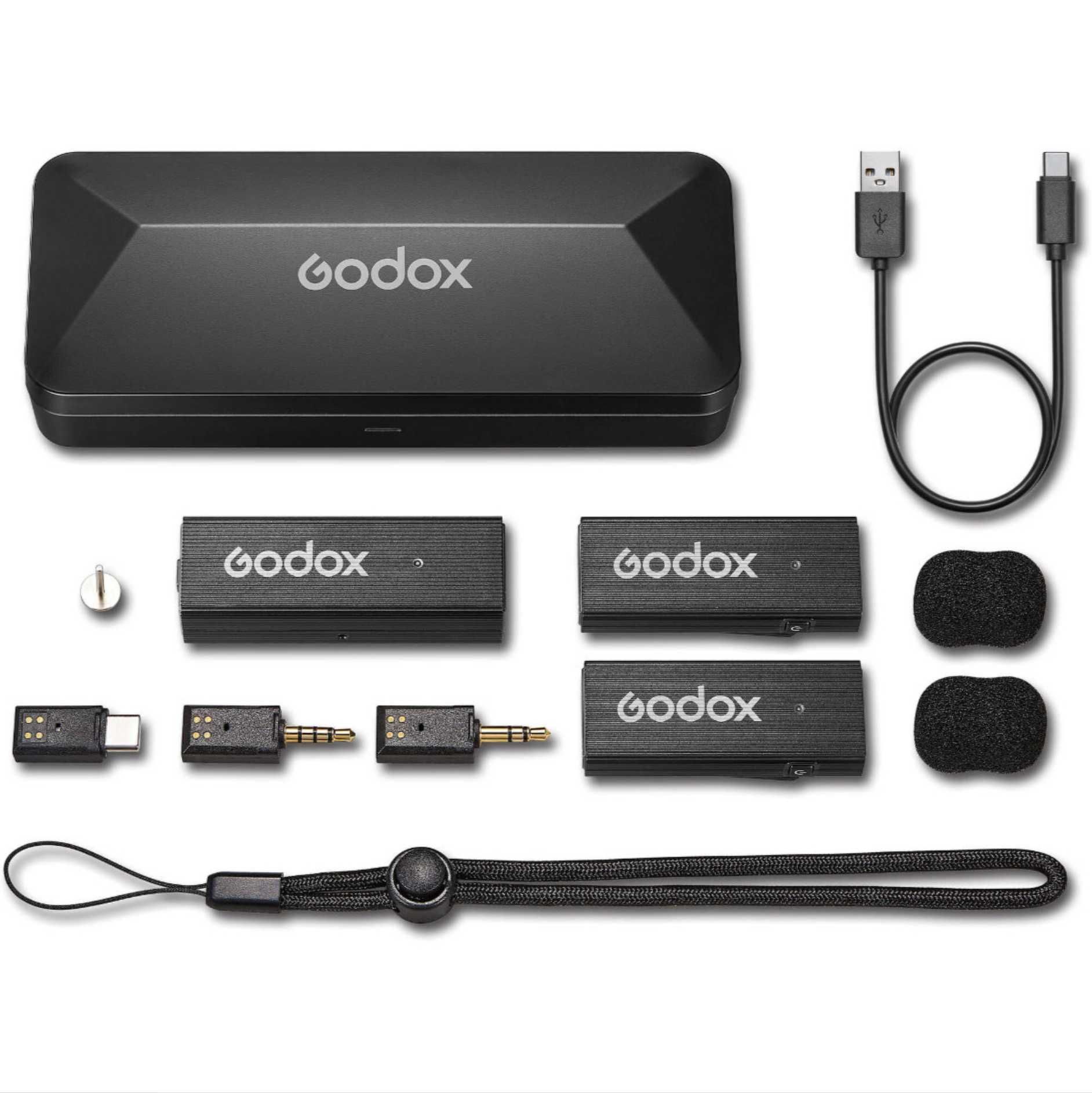 Петличный микрофон Godox MoveLink Mini UC2 Black